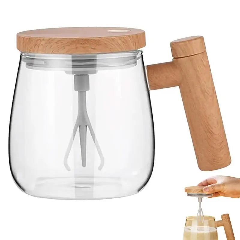 400ml Self-Stirring Electric Mixer Mug: Effortless Beverage Preparation