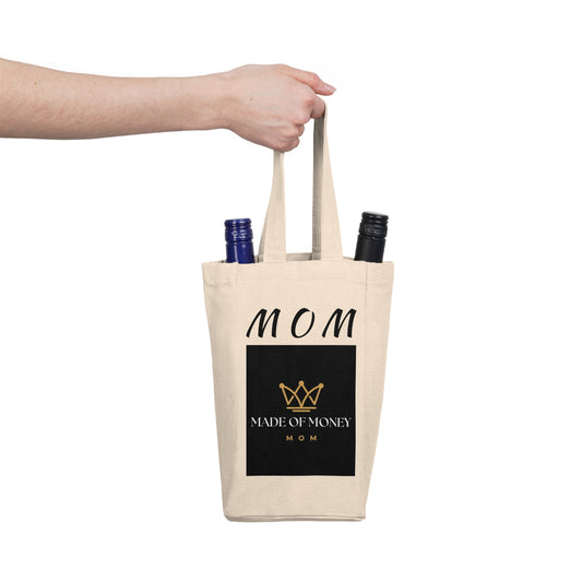 MOM Double Wine Tote Bag