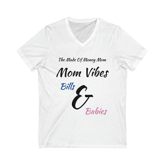 MOM Short Sleeve V-Neck Tee