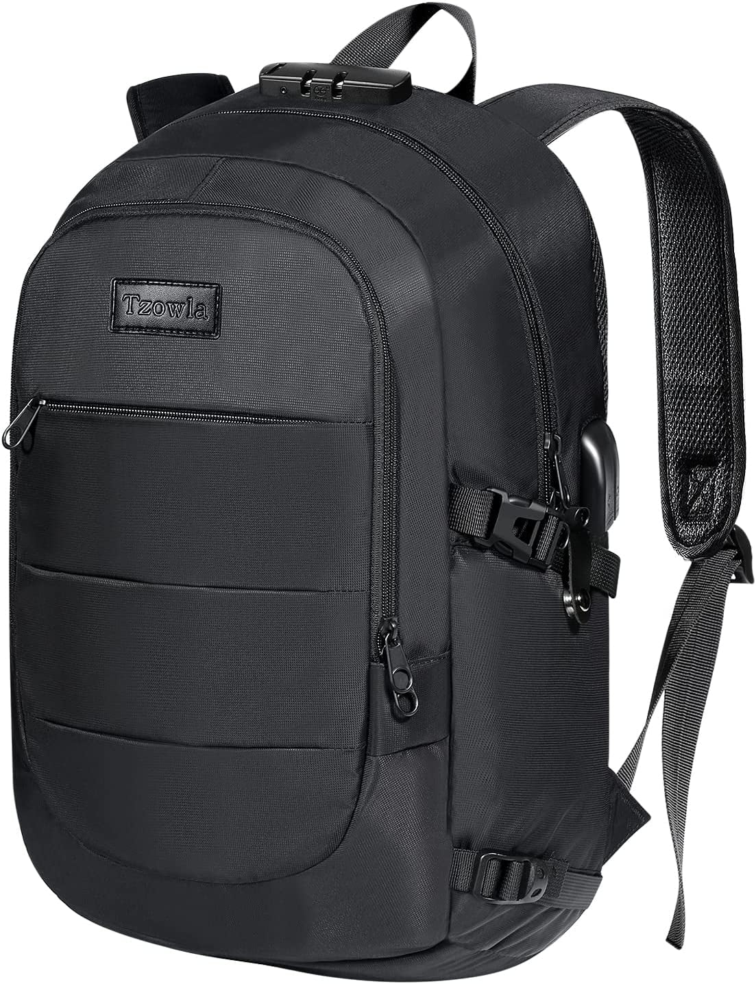 Secure and Versatile Laptop Backpack with USB Charging Port and Lock