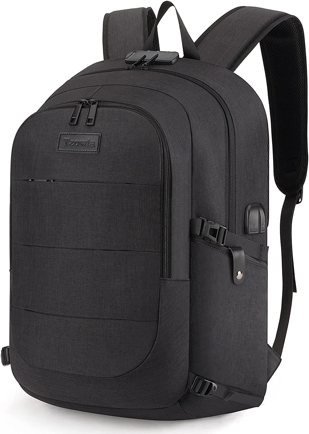 Secure and Versatile Laptop Backpack with USB Charging Port and Lock